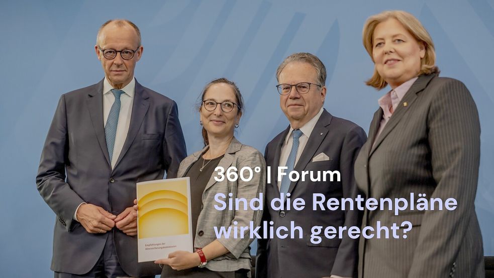 Redakteur Tobias Schmidt besprach im „360° | Das Forum“ die weitreichenden Pläne der Rentenkommission mit den Lesern. Foto: dpa/Michael Kappeler