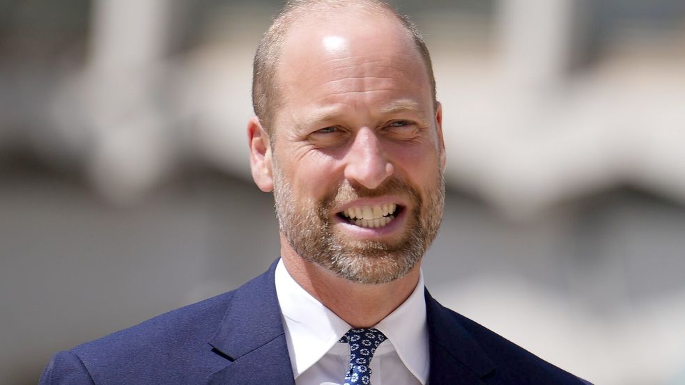 Prinz William ist bekennender Fußball-Fan. (Archivbild) Foto: Jordan Pettitt/PA Wire/dpa