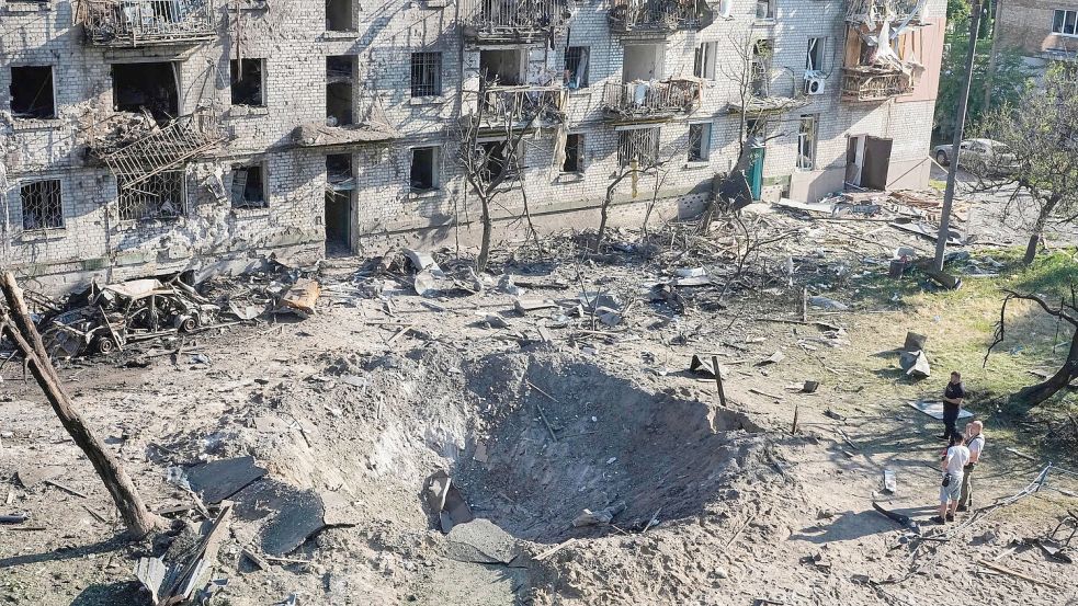In Kiew hat ein russischer Raketenangriff 30 Menschen getötet. (Archivbild) Foto: Efrem Lukatsky