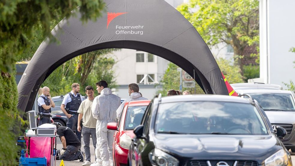 Ein Mann und eine Frau starben in Offenburg. Foto: Philipp von Ditfurth/dpa