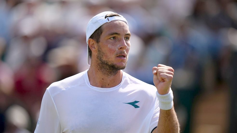 Kann er die Sensation packen? Jan-Lennard Struff fordert Titelverteidiger Jannik Sinner heraus. Foto: Ben Whitley