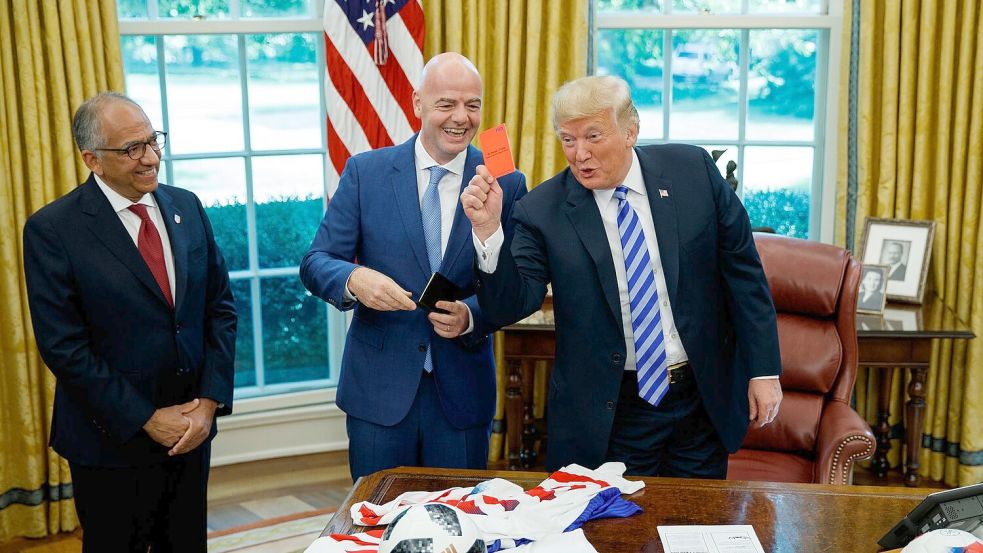 Welche Rolle hat US-Präsident Trump in dem Fall gespielt? (Archivbild) Foto: Evan Vucci/AP/dpa