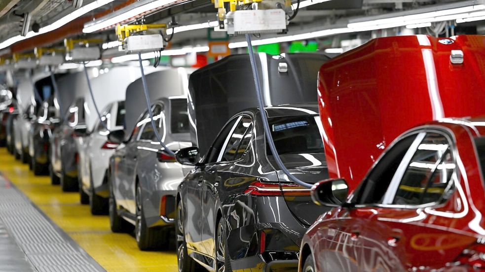Die Produktion der Autoindustrie zieht an. Foto: Sven Hoppe