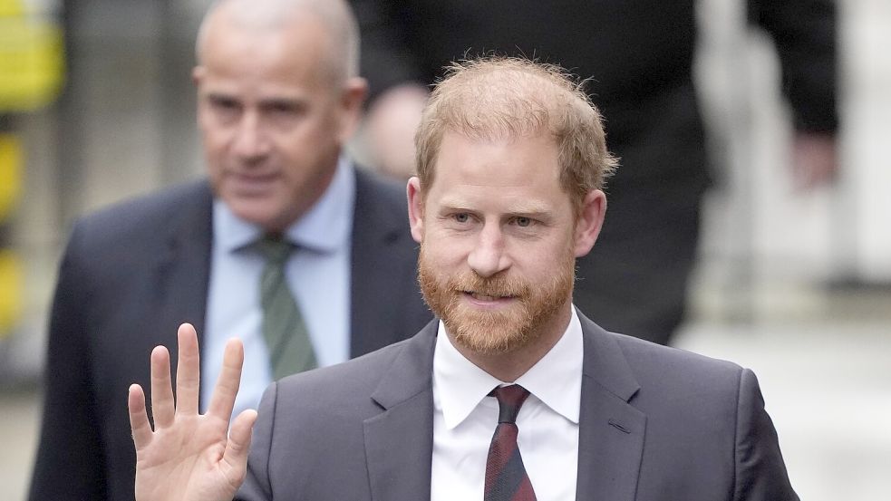 Im Januar stellte sich Harry vor Gericht einem Kreuzverhör. (Archivbild) Foto: Aaron Chown