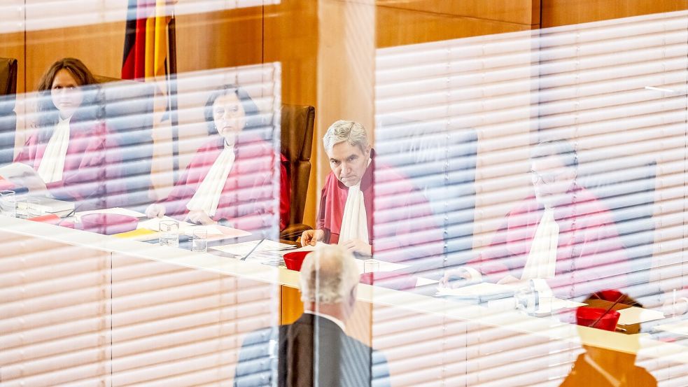 Gerügt wurden laut Gerichtspräsident Stephan Harbarth Verstöße gegen eine Vielzahl von Grundrechten. Foto: Uli Deck