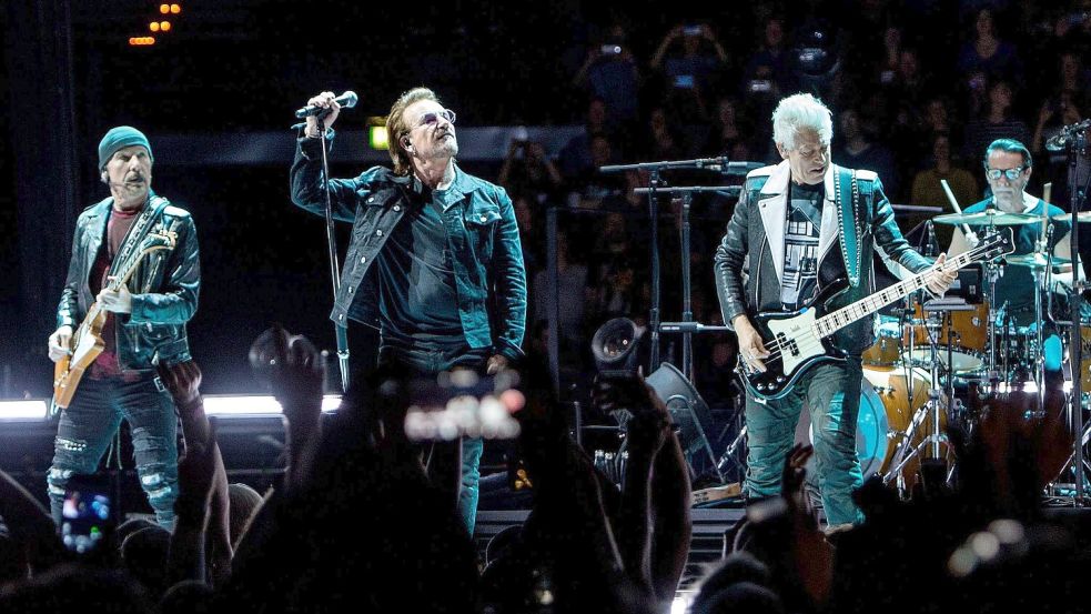 Noch in diesem Jahr soll ein neues Album von U2 erscheinen. Foto: Daniel Bockwoldt
