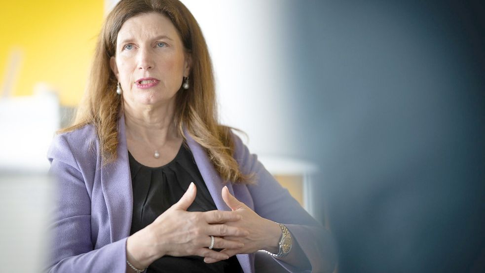 Commerzbank-Chefin Orlopp sieht noch Hürden für die Unicredit auf dem Weg zu einer Übernahme Foto: Boris Roessler