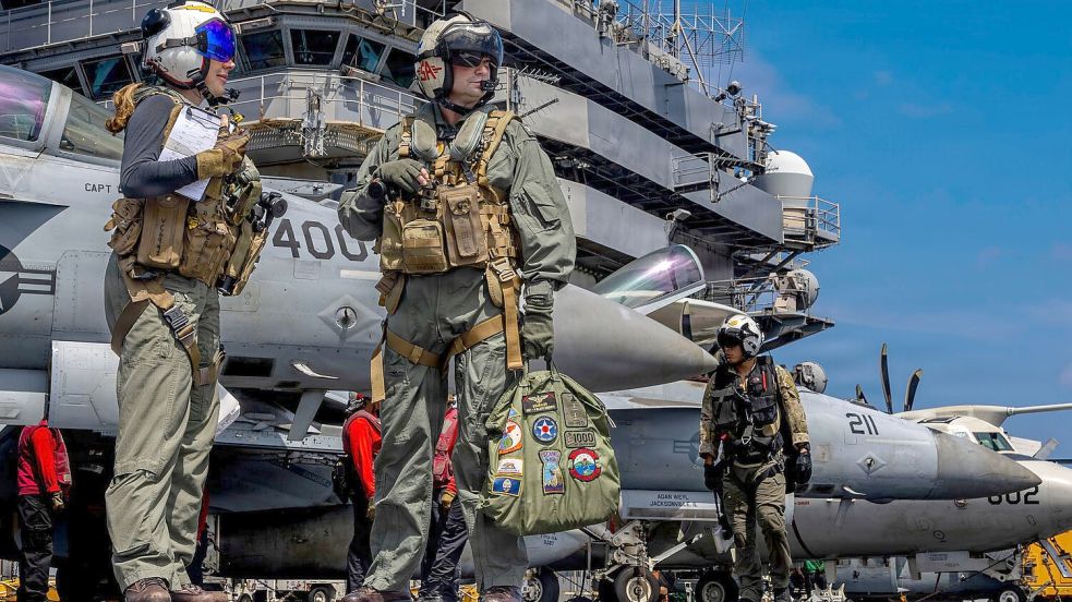 Das US-Militär hat die zweite Nacht in Folge Ziele im Iran angegriffen. (Archivbild) Foto: Seaman Daniel Kimmelman/US Navy/