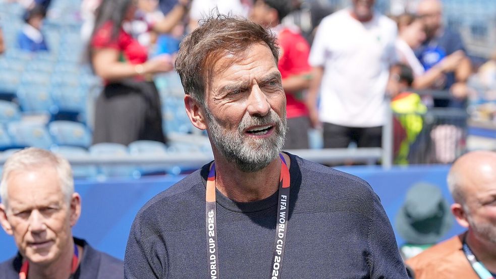 Jürgen Klopp ist während der WM als TV-Experte im Einsatz. Foto: Martin Meissner