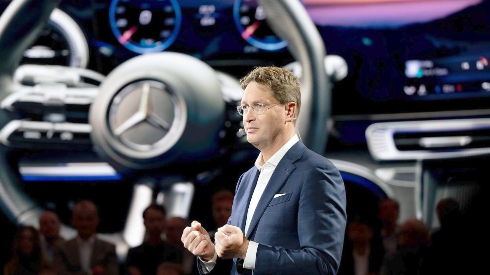 Seine Strategie steckt dahinter: Mercedes-Vorstandschef Ola Källenius. (Archivbild) Foto: Sven Hoppe