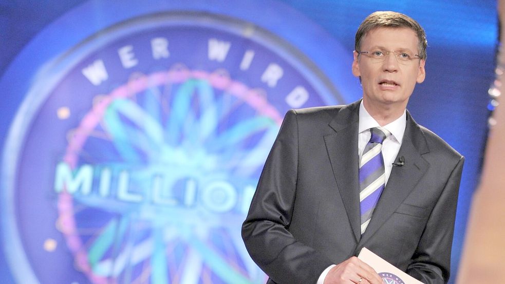 Seit 1999 moderiert Jauch die Quizshow „Wer wird Millionär?“ bei RTL. (Archivbild) Foto: Jörg Carstensen/dpa