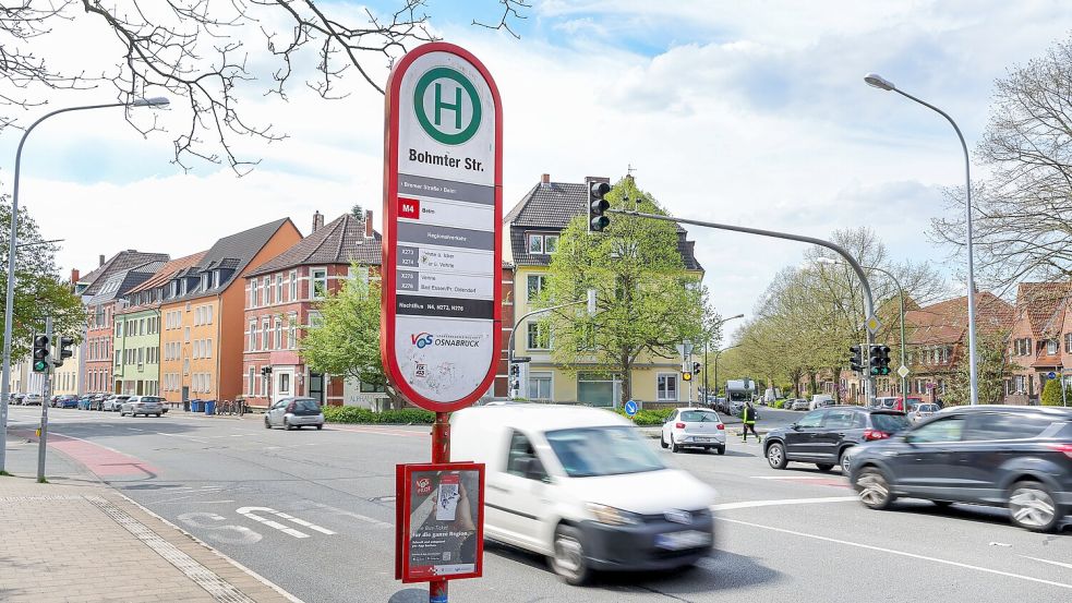 Die Bohmter Straße ist eine wichtige Ost-Achse in Osnabrück. Foto: Jörn Martens