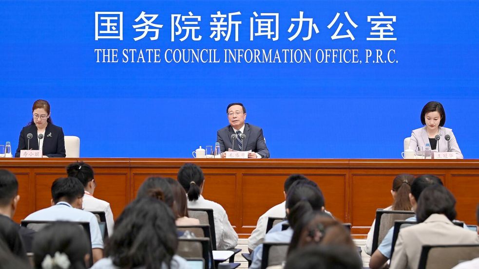 Chinas Statistiker führen den Wachstumsrückgang im zweiten Quartal auf „äußere Faktoren“ zurück. Foto: Johannes Neudecker/dpa