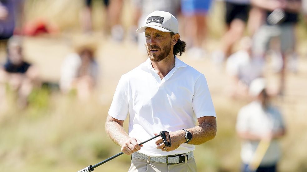 Hofft auf seiner ersten Major-Titel: Tommy Fleetwood. Foto: Jacob King