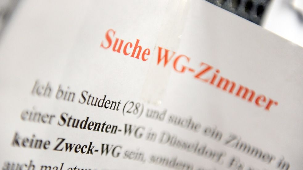WG, Wohnheim, eigene Mietwohnung oder doch noch im Elternhaus: Wie Studierende wohnen hängt auch stark vom Standort der Hochschule ab. Foto: Daniel Naupold/dpa