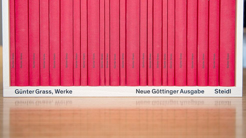 Der Göttinger Steidl-Verlag steckt in einem vorläufigen Insolvenzverfahren. Der Verlag hält die Weltrechte am Werk von Günter Grass. (Archivbild) Foto: Swen Pförtner