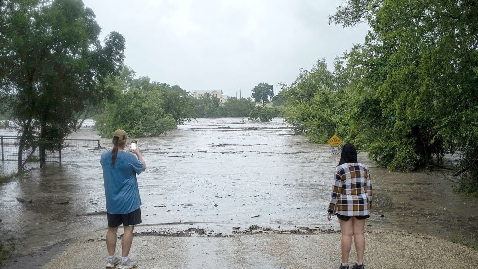 In Texas ist es zu Überschwemmungen gekommen. Foto: Joel Angel Juarez