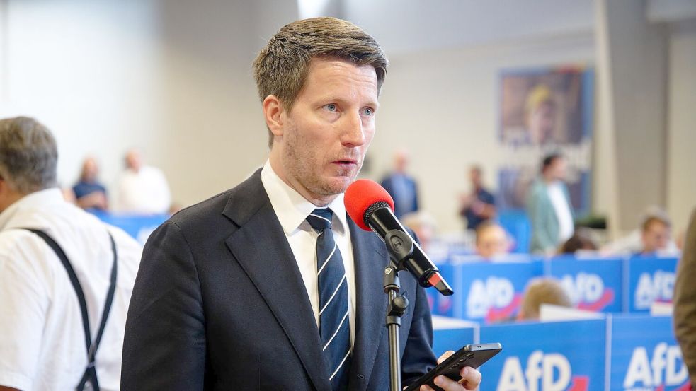 Konnte einen Kandidaten nach dem anderen benennen: der nordrhein-westfälische AfD-Chef Martin Vincentz. Foto: Henning Kaiser