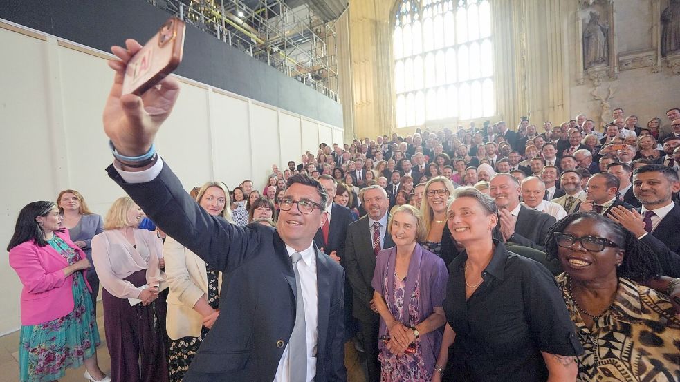Andy Burnham wird heute zum Vorsitzenden der Labour-Partei gekürt. (Archivbild) Foto: Yui Mok