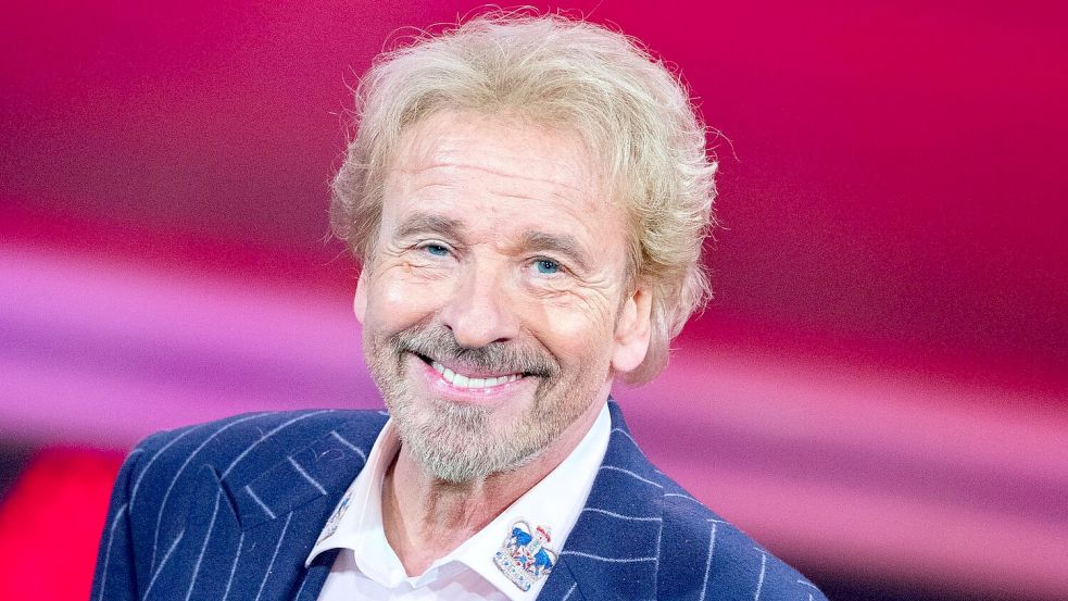 Showlegende Thomas Gottschalk ist nach eigenen Worten momentan krebsfrei. (Archivbild) Foto: Rolf Vennenbernd