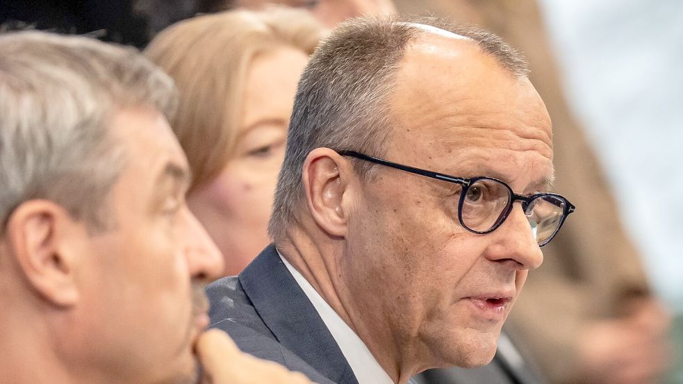 Merz und Söder: Diese beiden machen den Vorschlag für die Nachfolge von Spahn. Foto: Michael Kappeler/dpa