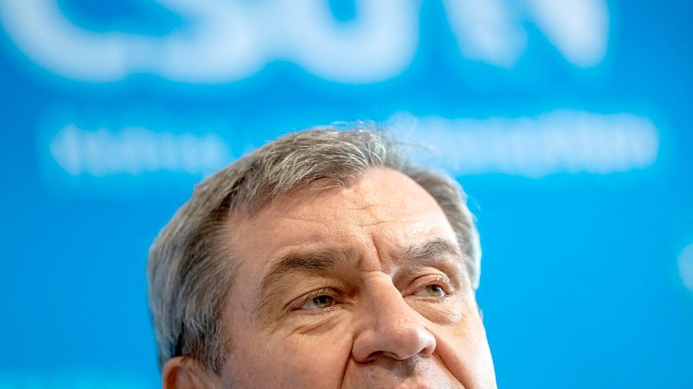 Bayerns Ministerpräsident gab sich nach dem Vorfall gelassen. (Archivbild) Foto: Peter Kneffel
