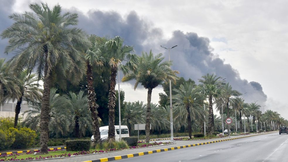 Erneut gerät Kuwait unter iranischen Beschuss. (Archivbild) Foto: Uncredited/AP/dpa