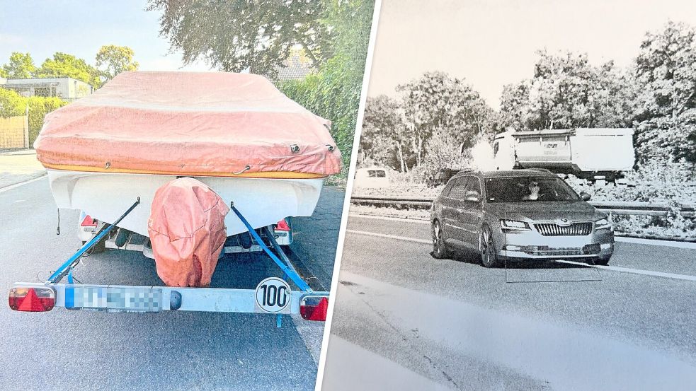 119 Sachen mit dem Sportboot auf der Autobahn - schafft man das überhaupt? Foto: Frank Klausmeyer/Simon Gebbe