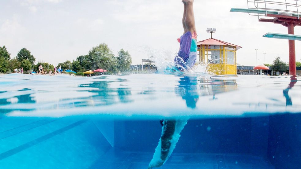 Für den perfekten Tag im Schwimmbad braucht es auch die richtige Ausrüstung, die in diesem Monat günstiger ist als noch im Jahr zuvor. (Symbolbild) Foto: picture alliance/dpa
