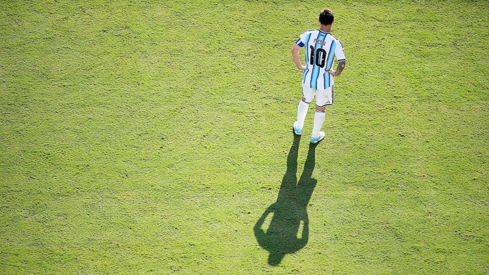 Macht Lionel Messi weiter oder endet seine Zeit in der argentinischen Nationalmannschaft? Foto: Matt Slocum/AP/dpa