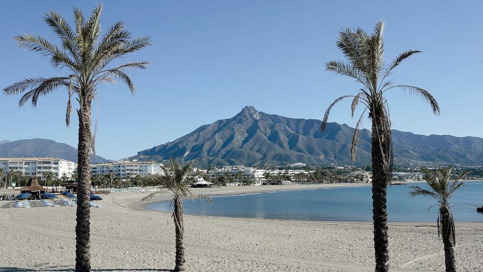 Der Zwischenfall geschah unweit des berühmten Badeortes Marbella an der Costa del Sol. Foto: Thomas Schulze