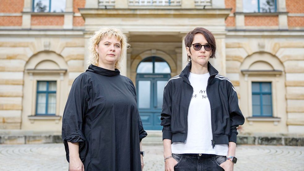 Die beiden Frauen inszenieren den ersten Bayreuther „Rienzi“. Foto: Daniel Karmann