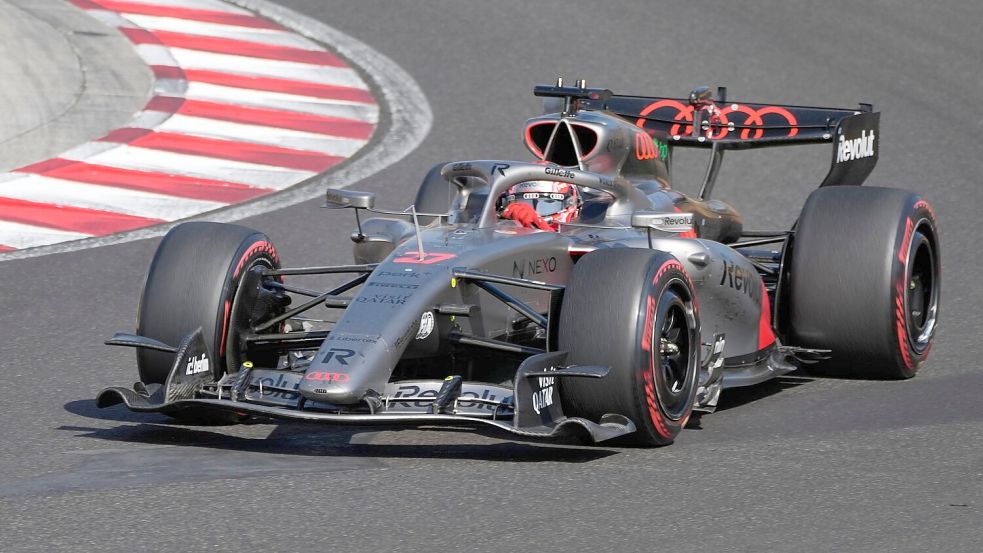Nico Hülkenberg holt seine ersten Punkte für Audi. Foto: Darko Bandic