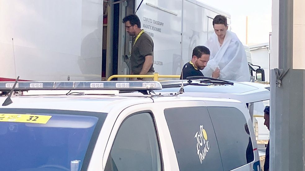 Florian Lipowitz ist nach seinem Tour-Sturz auf dem Weg der Besserung. (Archivbild) Foto: Stefan Tabeling/dpa