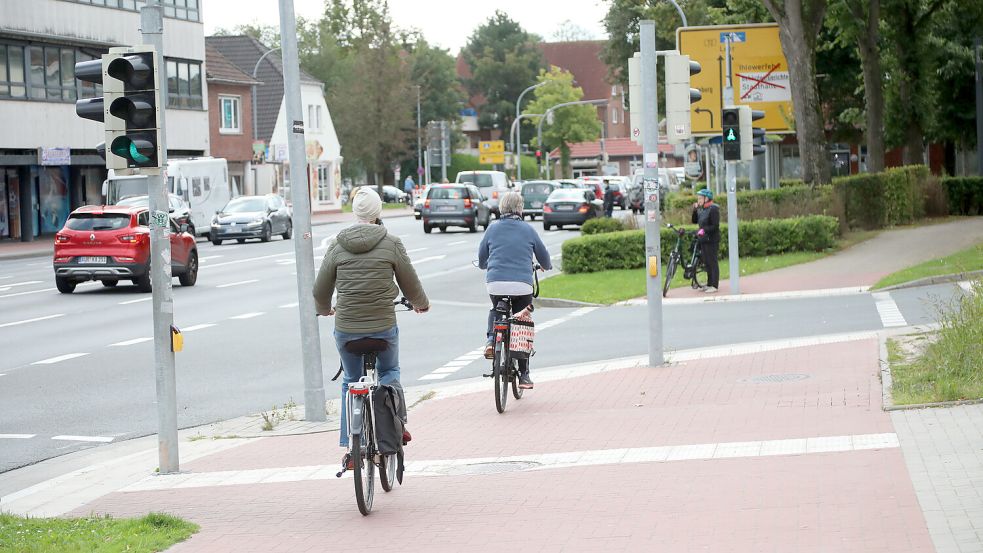 Laut Stadtverwaltung führe eine teils unklare Beschilderung der Fahrradwege zu einem erhöhten Unfallrisiko. Foto: Archiv/Christin Wetzel