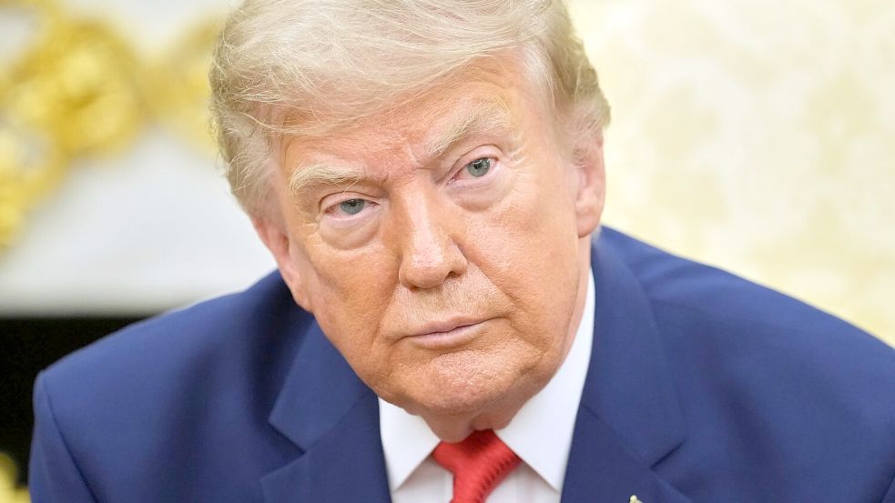 Trump hat gleich zweimal hochkarätigen ausländischen Besuch im Weißen Haus empfangen. (Archivbild) Foto: Mark Schiefelbein