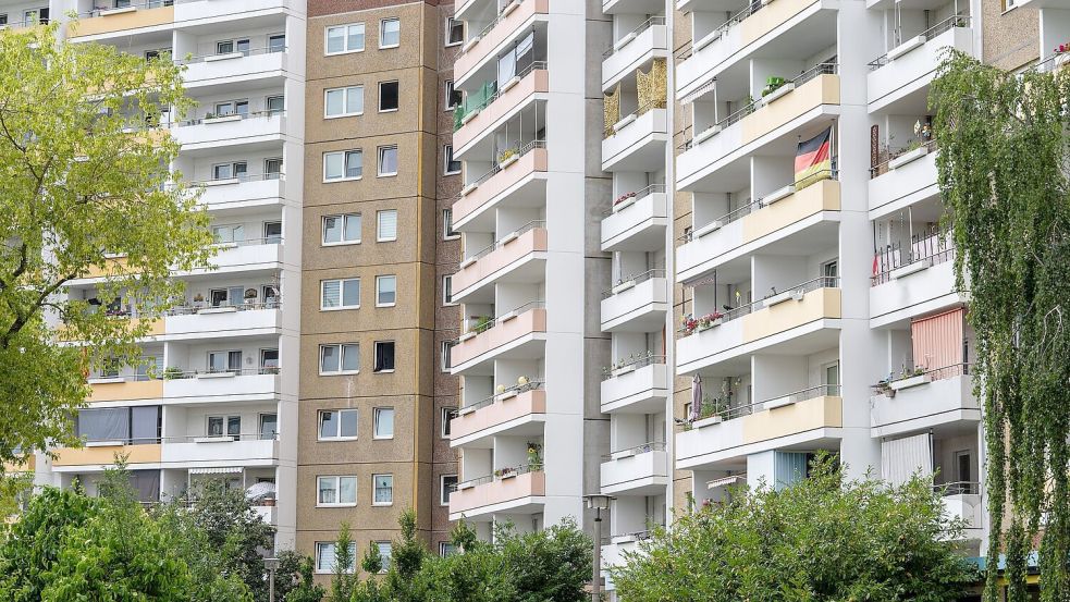 Viele Plattenbauten in der DDR wurden nach demselben Typ gebaut. Foto: Soeren Stache