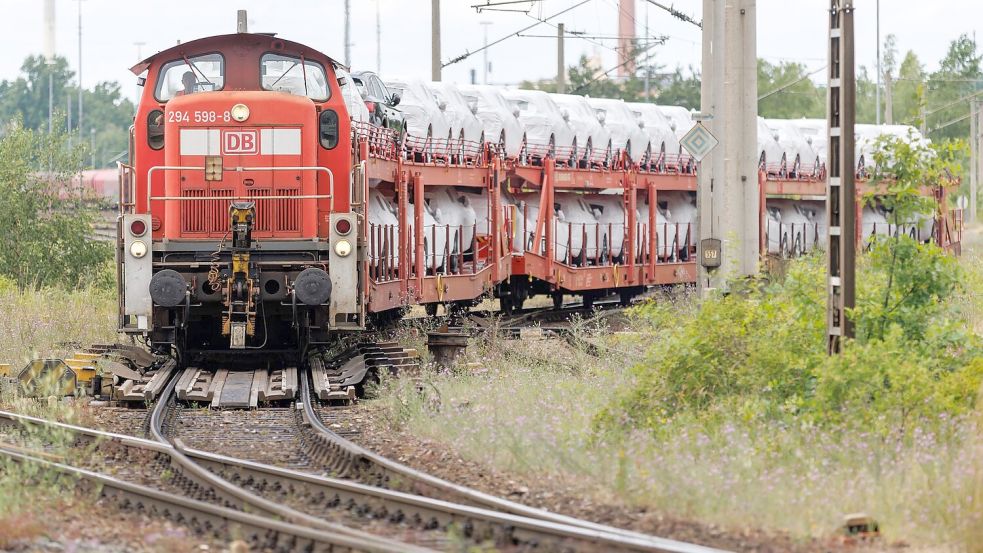 Beim Güterverkehr auf der Schiene herrscht großer Konkurrenzkampf. Bei DB Cargo werden Tausende Stellen wegfallen. (Archivbild) Foto: Daniel Karmann