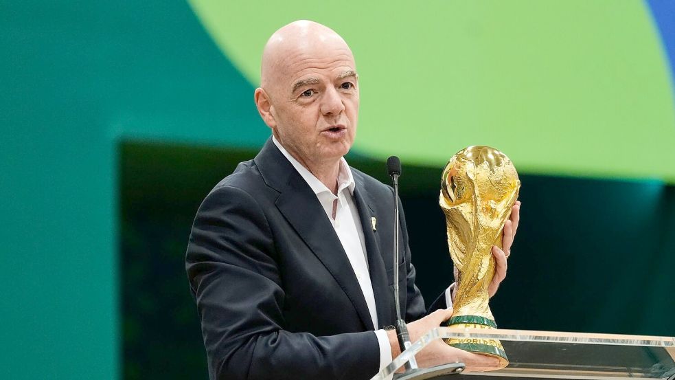 FIFA-Präsident Gianni Infantino sorgt für Wirbel mit seinen jüngsten Plänen. (Archivbild) Foto: Tony Gutierrez