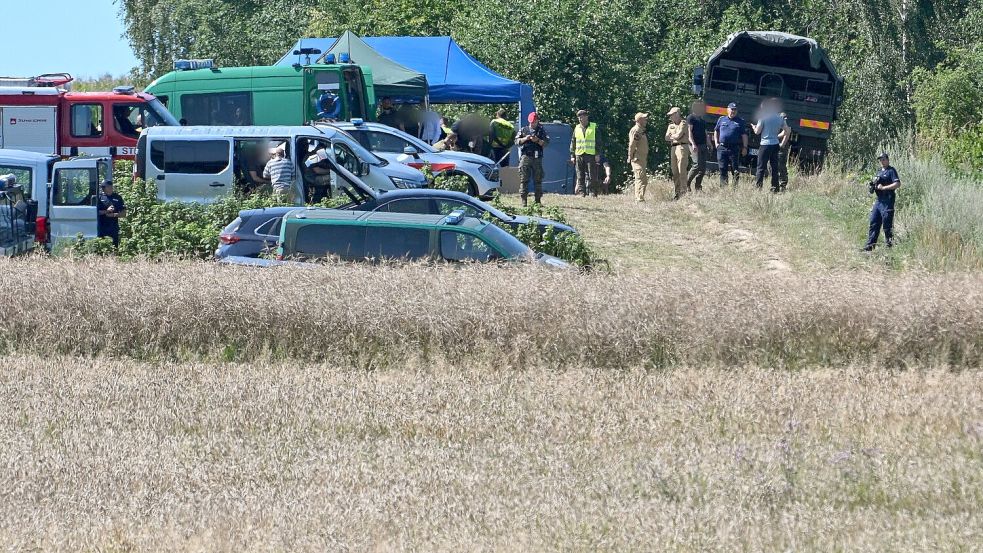 Bei den russischen Luftangriffen auf die Ukraine soll auch ein Marschflugkörper in Polen abgestürzt sein. Foto: Wojtek Jargilo