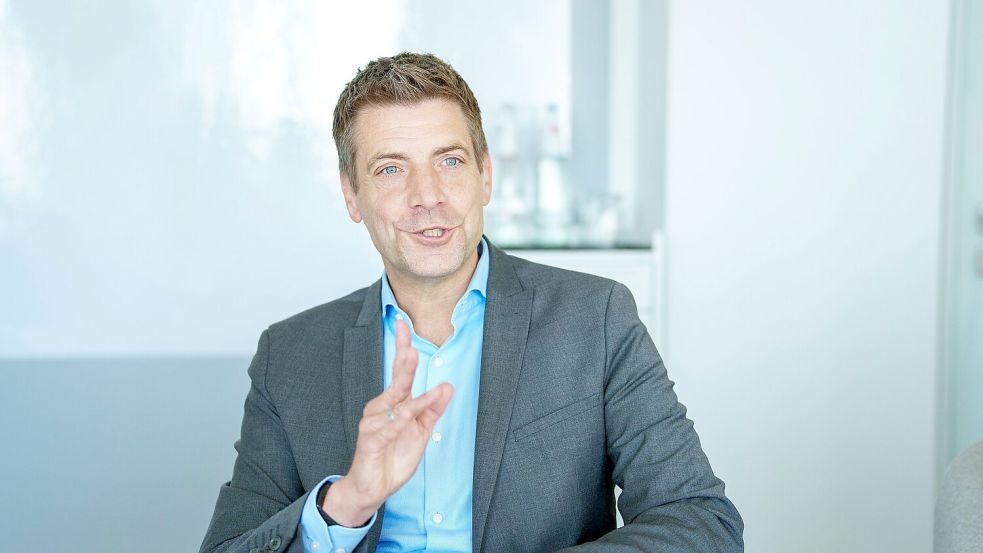 Der Banker Lars Stoy, der im Privatbankenverband BdB das Thema Altersvorsorge federführend betreut, sagt aus langjähriger Erfahrung: Viele Menschen in Deutschland wissen, dass sie etwas für ihre Altersvorsorge tun müssen, aber sie handeln nicht. (Foto vom 28.07.2026) Foto: Andreas Arnold