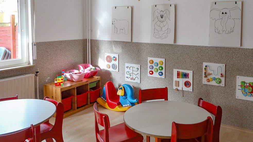 So sah es bis Ende Juni im Kinder- und Jugendtreff aus. Es gab Spielgelegenheiten, Tische und Platz für Bastelarbeiten. Foto: Romuald Banik