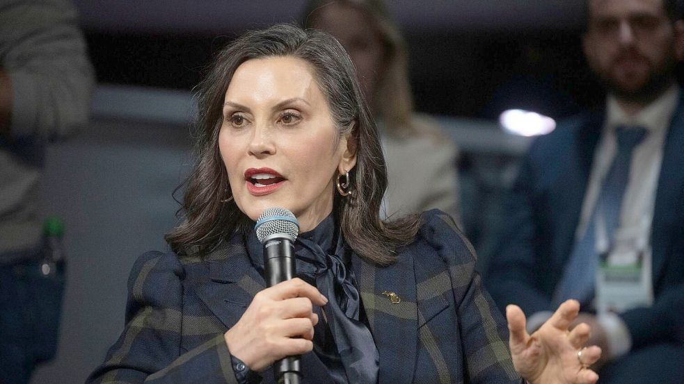 Wird Gretchen Whitmer bei der US-Wahl 2028 als Präsidentschaftskandidatin der Demokraten antreten? (Archivbild) Foto: Marijan Murat