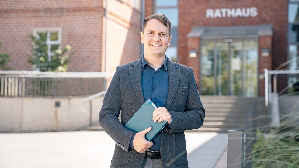 Johannes Booken will Bürgermeister der Gemeinde Krummhörn werden. Foto: privat