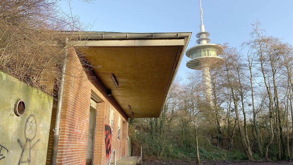 Der Bunker liegt unweit der B5 südlich der Bordelumer Heide. Foto: Marc Nasner