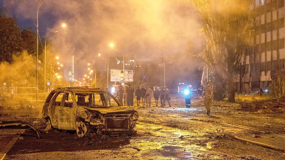 Immer wieder greift Russland die ukrainische Hauptstadt an. (Archivbild) Foto: Dan Bashakov
