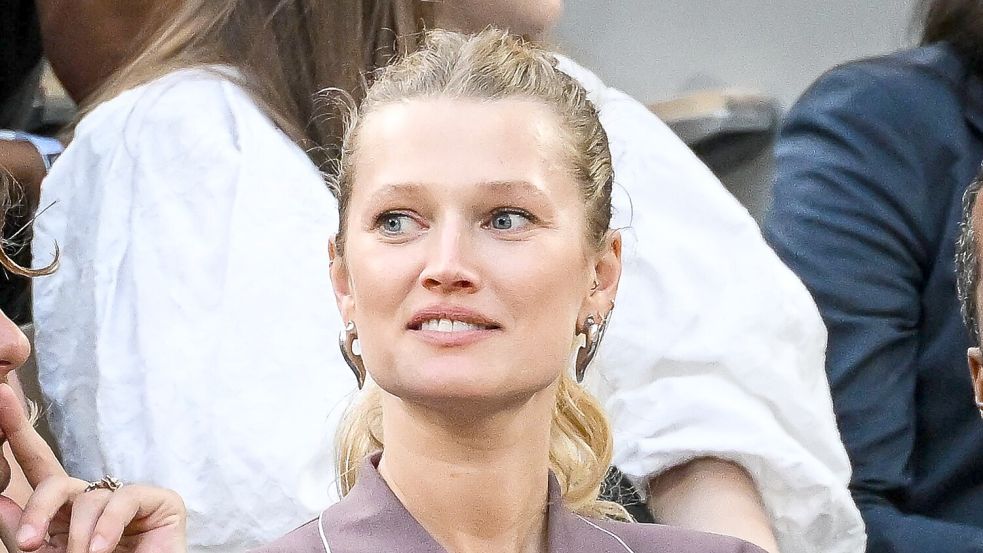Das deutsche Supermodel Toni Garrn ist mit 13 in Hamburg bei einem WM-Fanfest entdeckt worden. (Archivbild) Foto: Matthieu Mirville