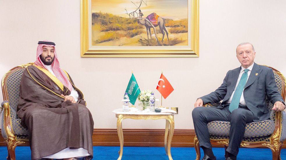 Erdogan wird zu einem Besuch in Saudi-Arabien erwartet. (Archivbild) Foto: -/SPA/dpa