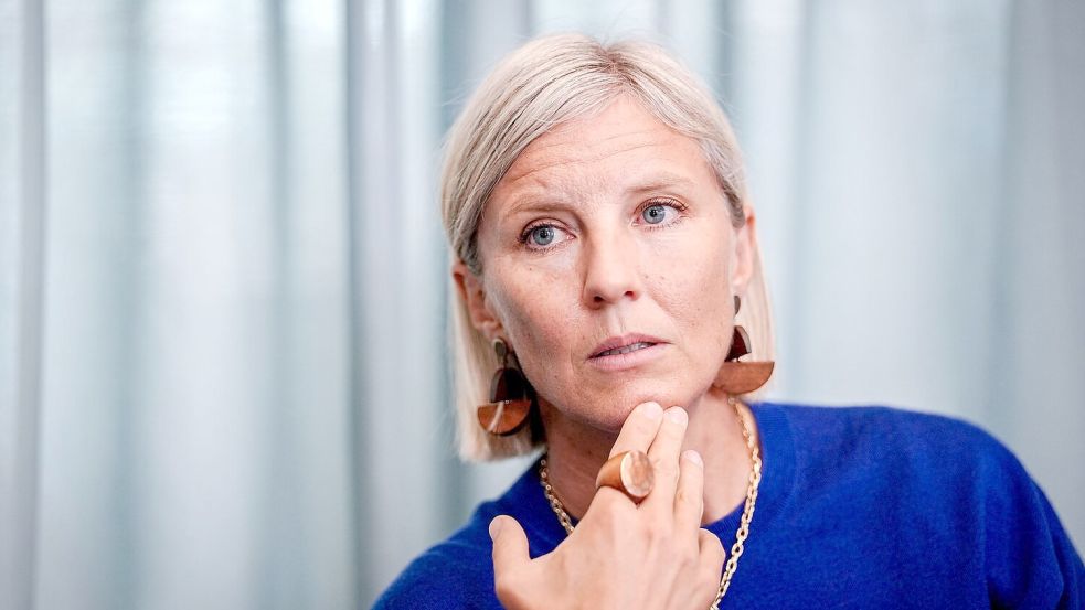 Daimler-Truck-Chefin Karin Rådström: Aussicht auf höhere Absatzzahlen. (Archivbild) Foto: Kay Nietfeld/dpa
