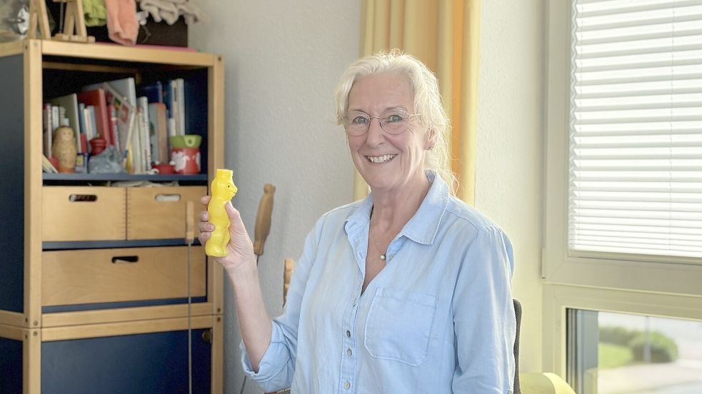 Logopädin Imke Everwien aus Aurich. Etwa 60 Prozent ihrer Patienten sind Kinder im Vorschulalter. Foto: Eva van Loh